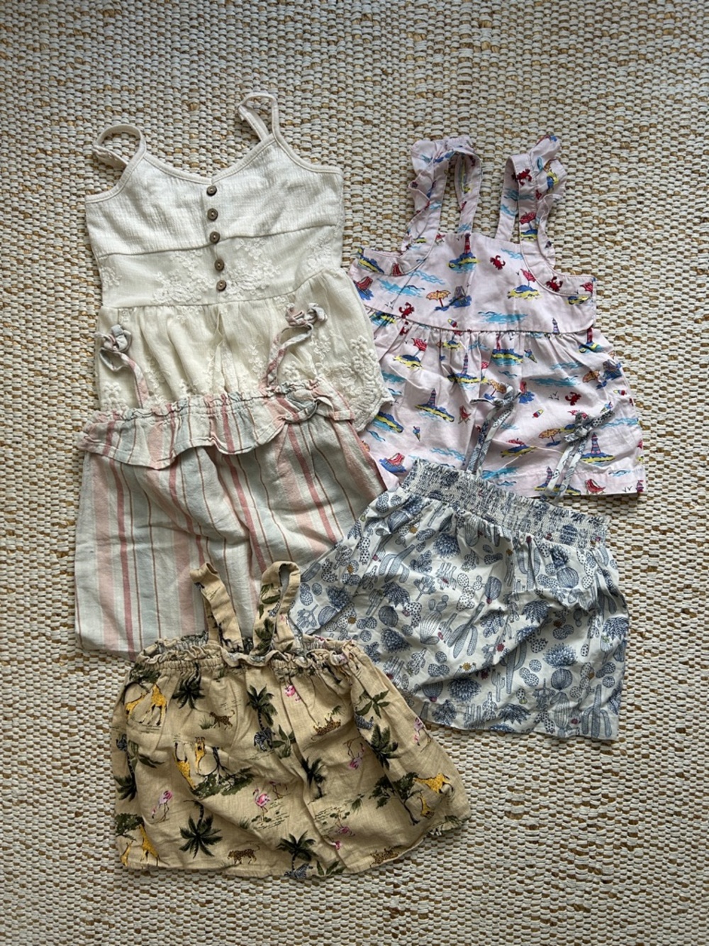 4T summer blouse bundle
